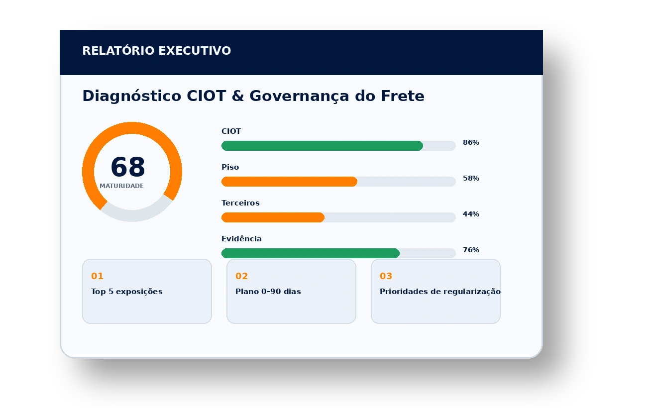 Diagnóstico CIOT e Governança do Frete