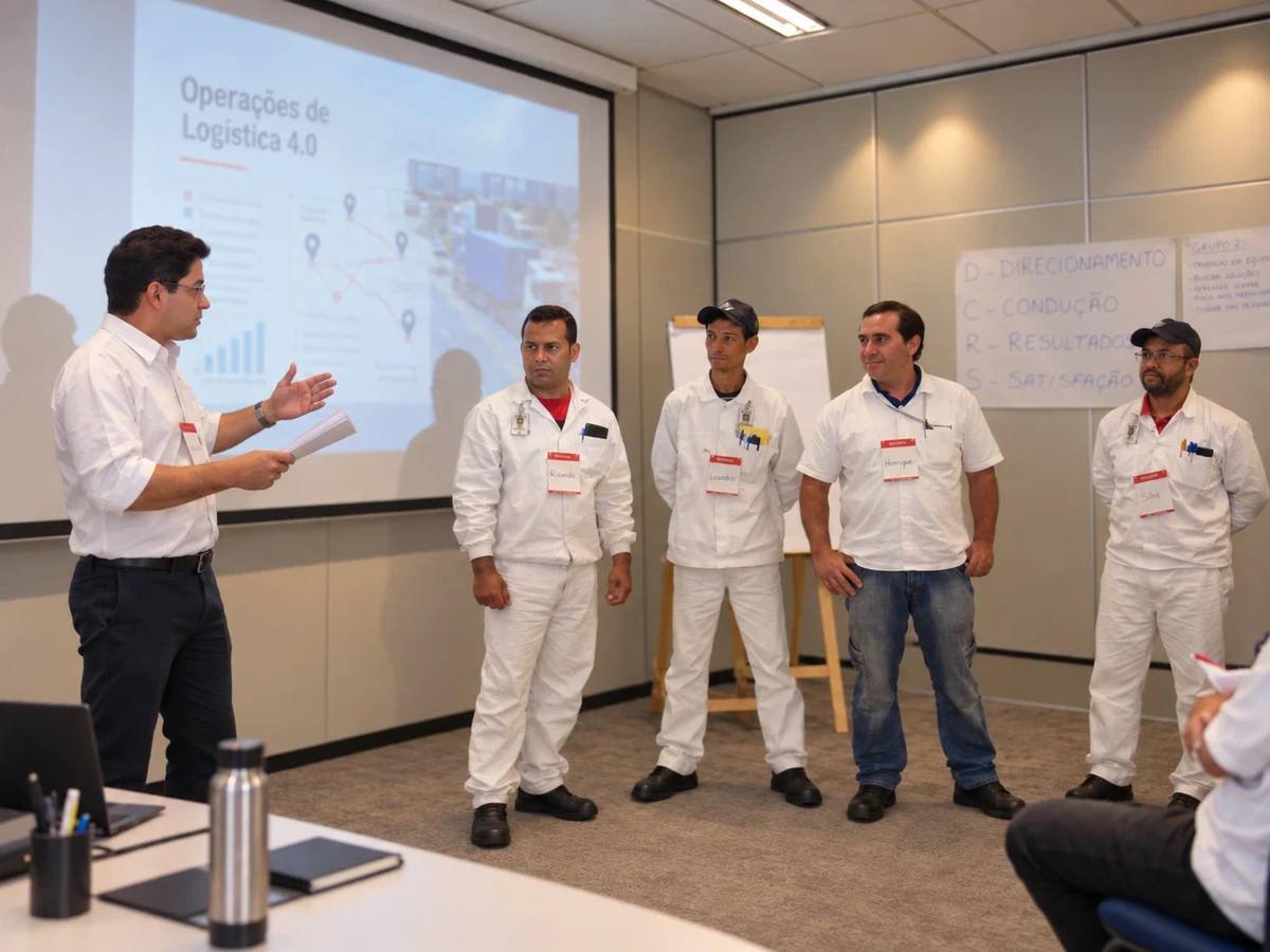 Registro de palestra, treinamento ou evento corporativo