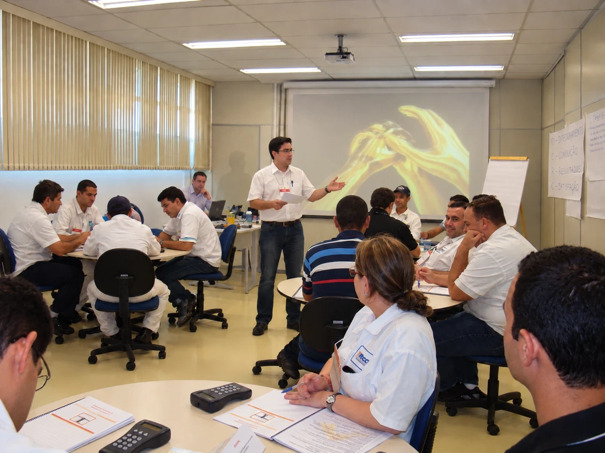 Registro de palestra, treinamento ou evento corporativo