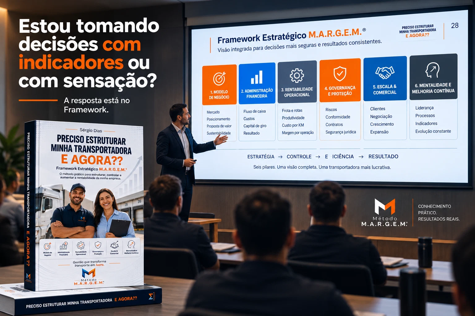 Framework aplicado em treinamento executivo