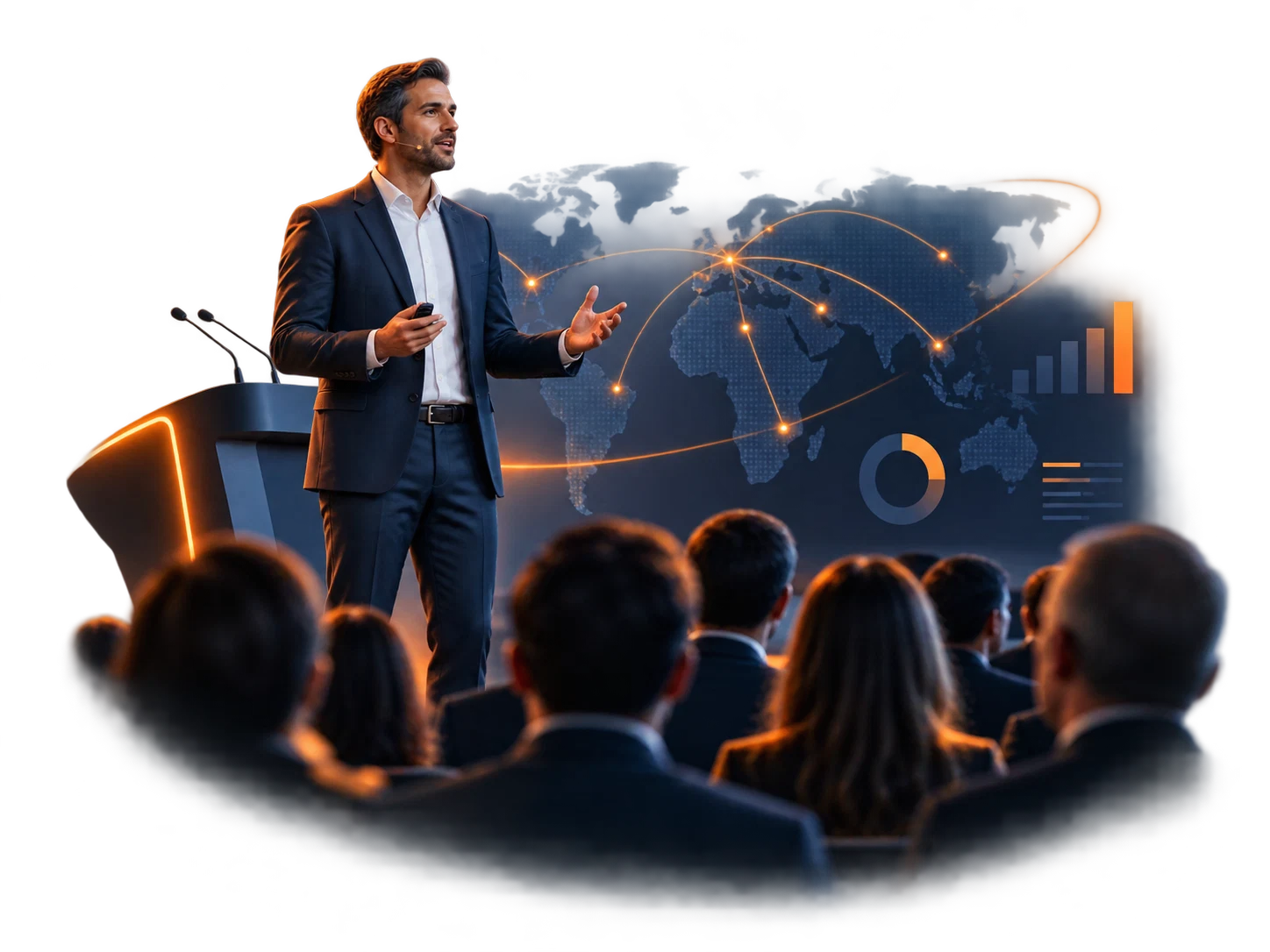 Palestras executivas para o transporte