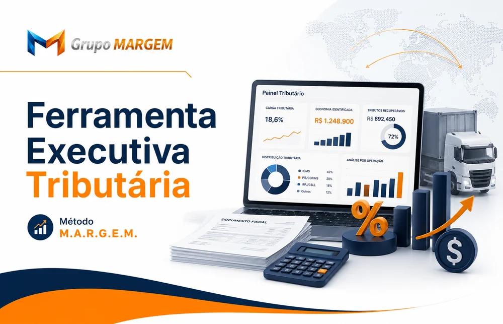 Ferramenta Executiva Tributária — painel de indicadores fiscais